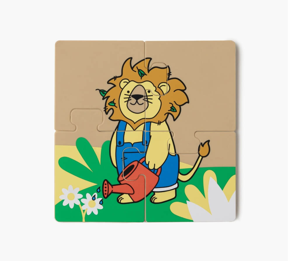 Puzzle in silicone – Leone